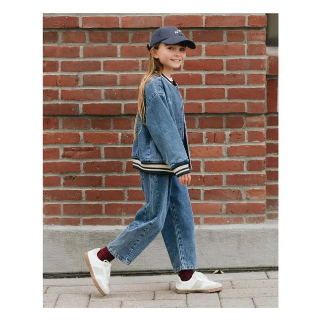 Bomber Varsity Mini | Denim