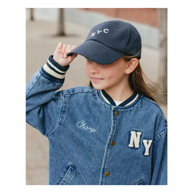 Bomber Varsity Mini | Denim