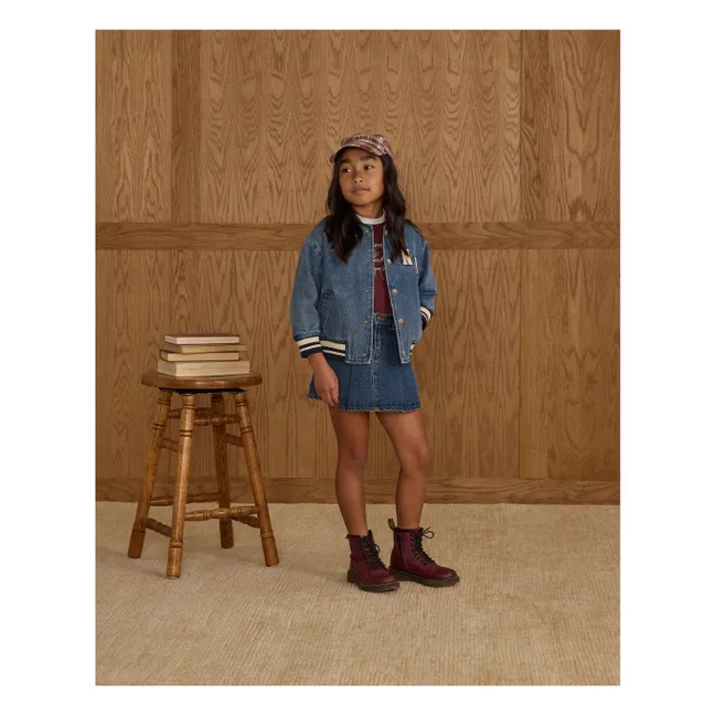 Bomber Varsity Mini | Denim