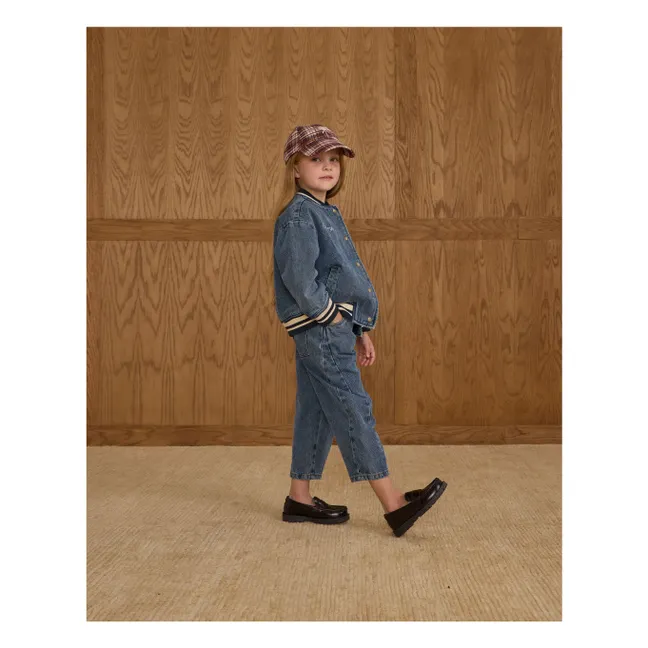 Bomber Varsity Mini | Denim