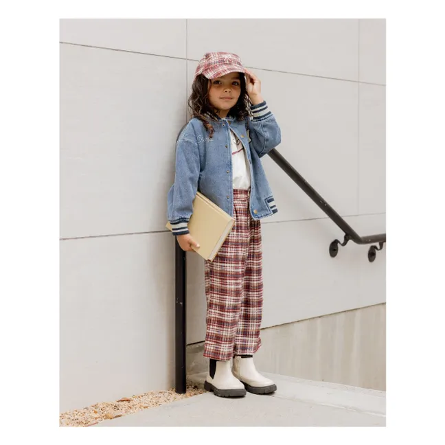 Bomber Varsity Mini | Denim