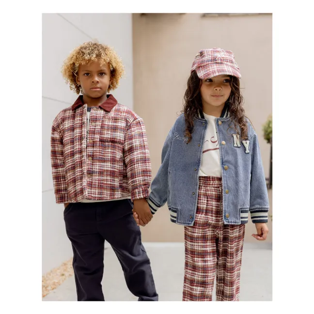 Bomber Varsity Mini | Denim