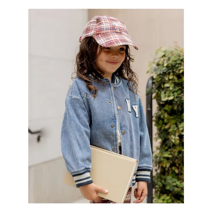 Bomber Varsity Mini | Denim- Image produit n°6
