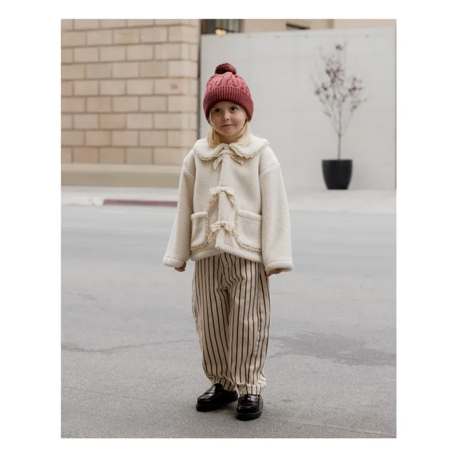 Sherpa jacket | Ecru