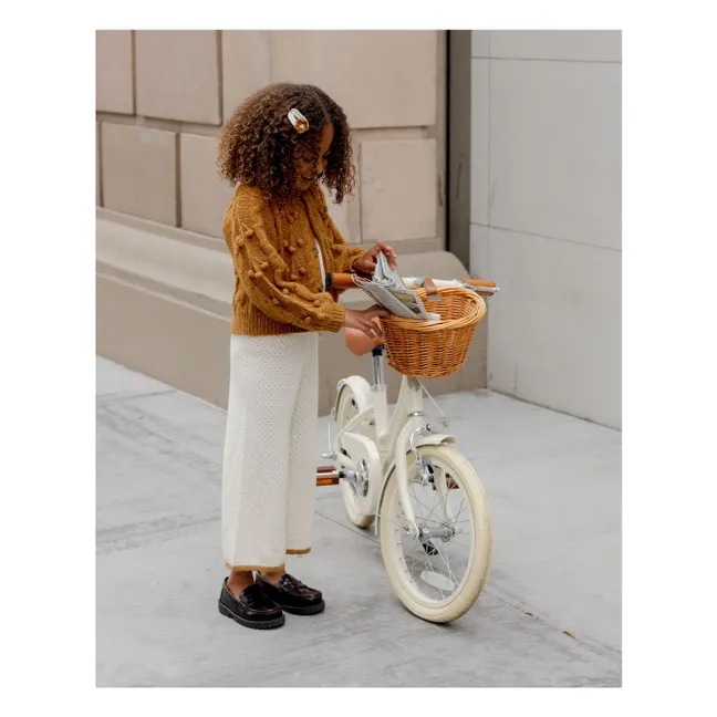 Strickjacke Bobble | Ocker