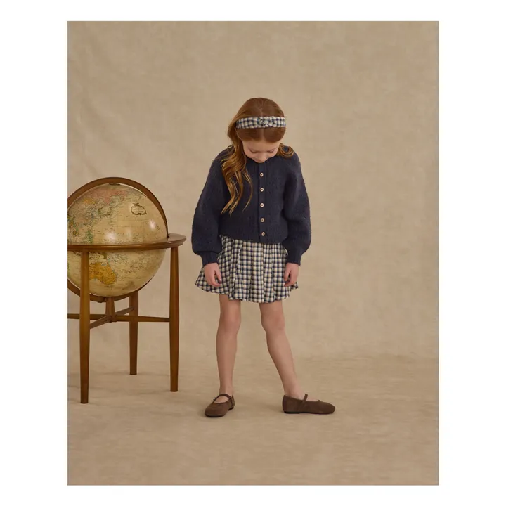 Cardigan Tulip | Bleu marine- Image produit n°5