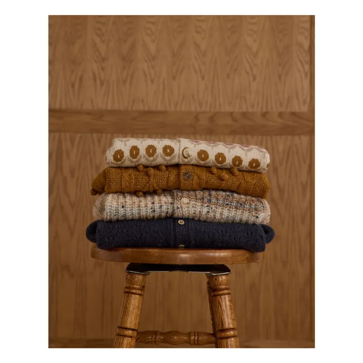 Cardigan Tulip | Bleu marine- Image produit n°7