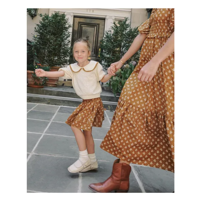 Blouse Pointelle | Ecru