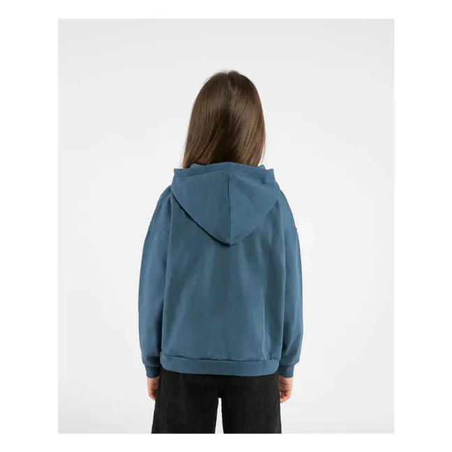 Sweat Coton Bio | Bleu