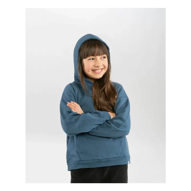Sweat Coton Bio | Bleu