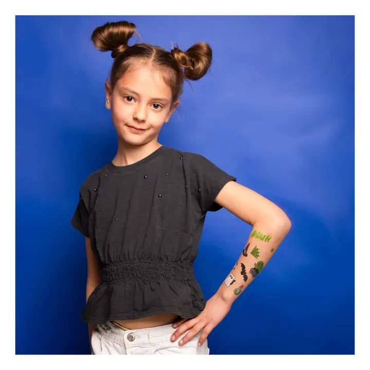 Tatouages temporaires phosphorenscents Boo!- Image produit n°1