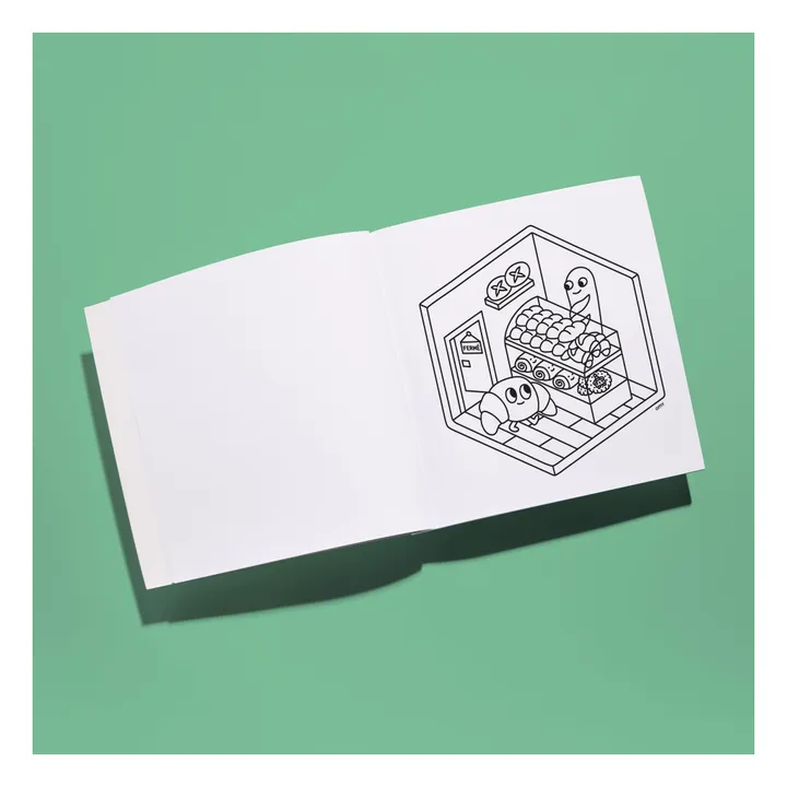 Carnet de coloriage Paris- Image produit n°1