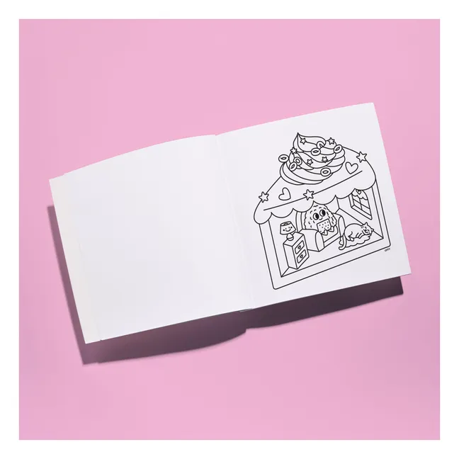 Carnet de coloriage Kawai