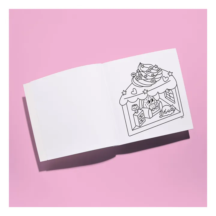 Carnet de coloriage Kawai- Image produit n°1
