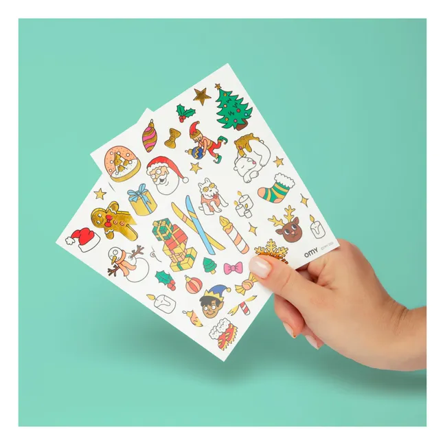 Temporäre Tattoos Ho Ho Ho!