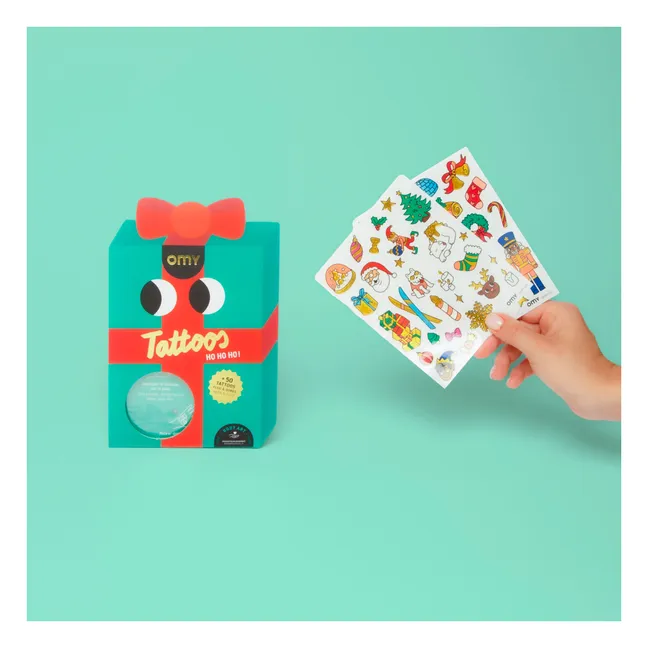 Temporäre Tattoos Ho Ho Ho!