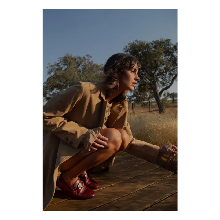 Mocassins Tomboy Chic | Bordeaux- Image produit n°5