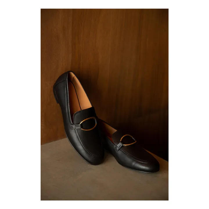 Mocassins Tomboy Chic | Noir- Image produit n°2