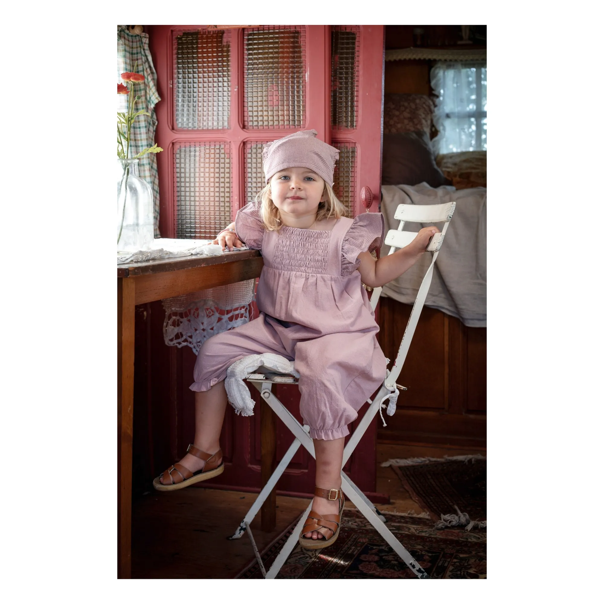 Lilinoa - Maryse Smocked Jumpsuit - Pink | Smallable