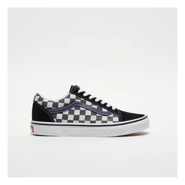 Baskets Lacets Old Skool Tonal Check | Bleu marine