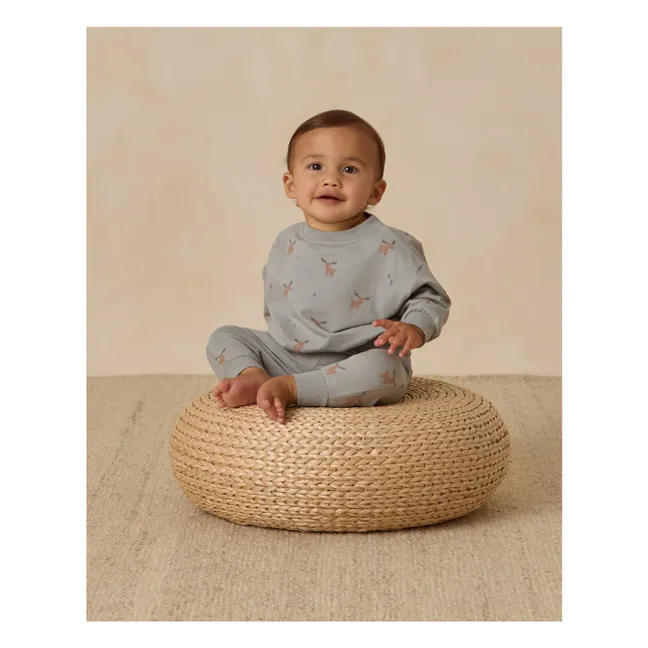 Jogger Elans Coton Bio | Bleu gris