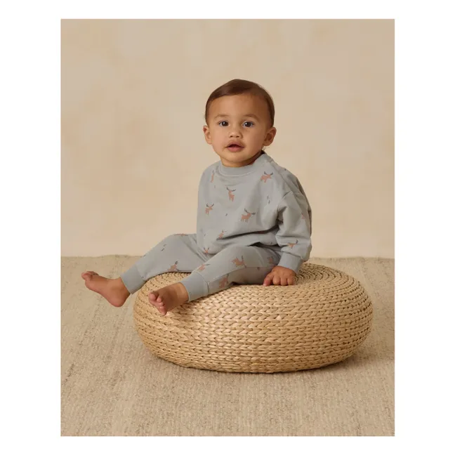 Elans organic cotton joggers | Grey blue