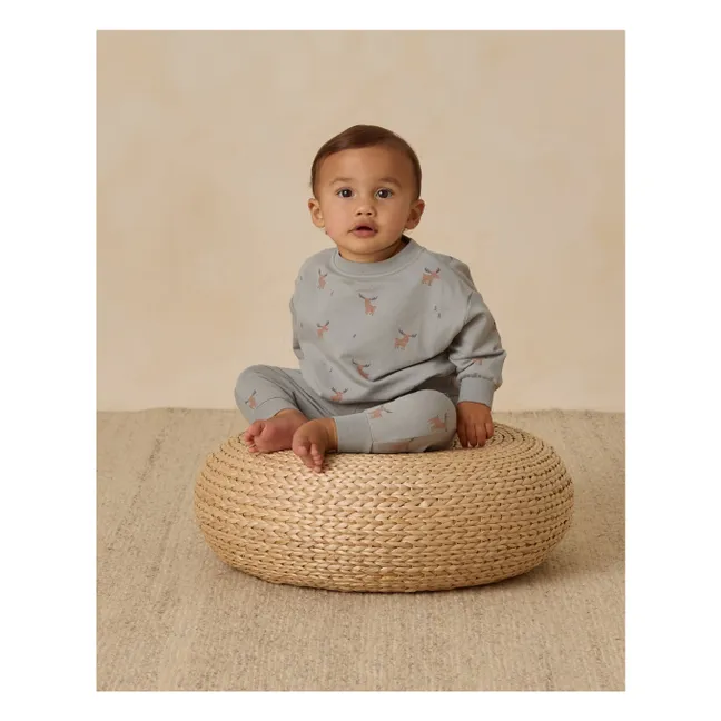 Elans organic cotton joggers | Grey blue