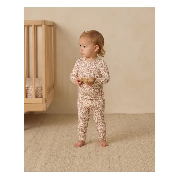 Bloom Bamboo pyjamas | Ivory- Product image n°2