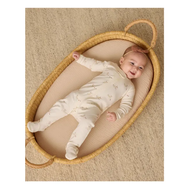 Combinaison Lapins Coton Bio | Ivoire