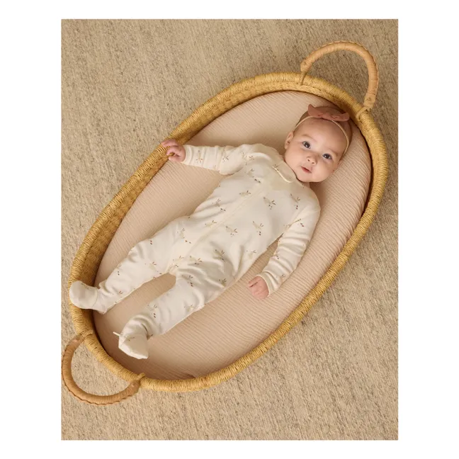 Combinaison Lapins Coton Bio | Ivoire