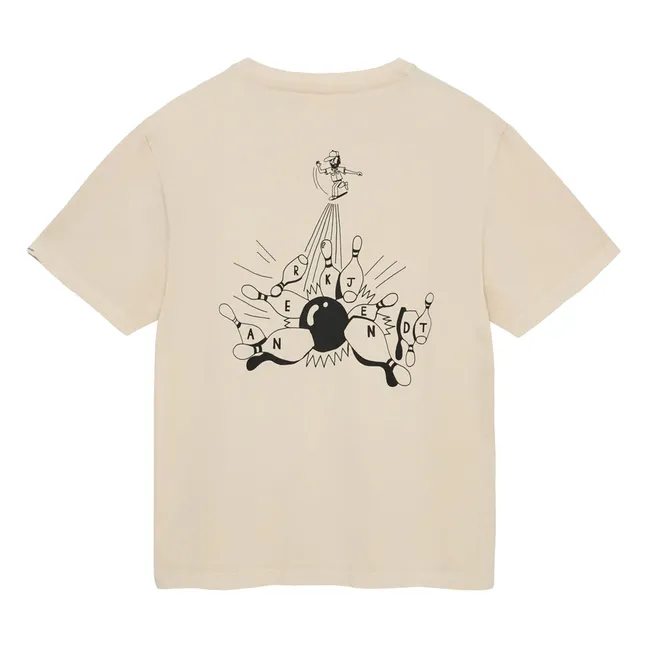Akvillads Bowling T-shirt | Ivory