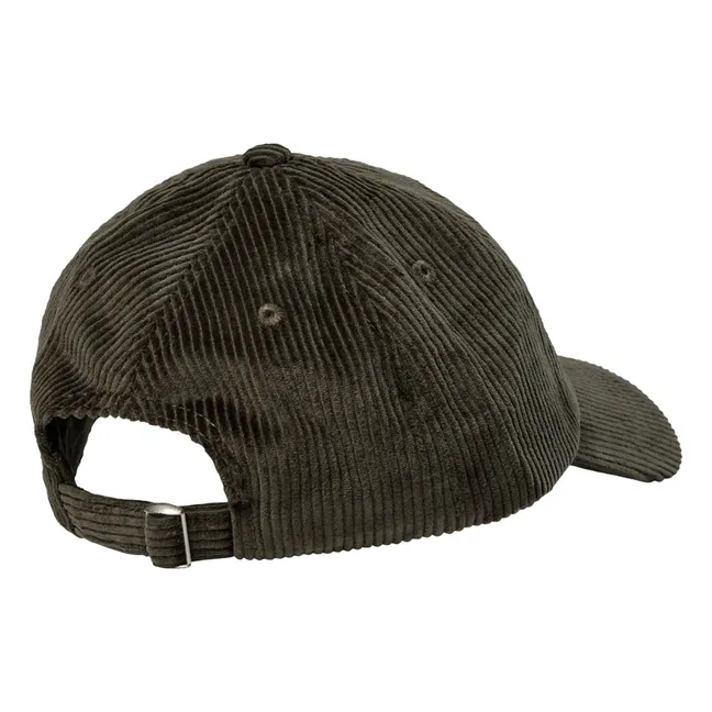 Gorra de pana Akkarl | Verde bosque