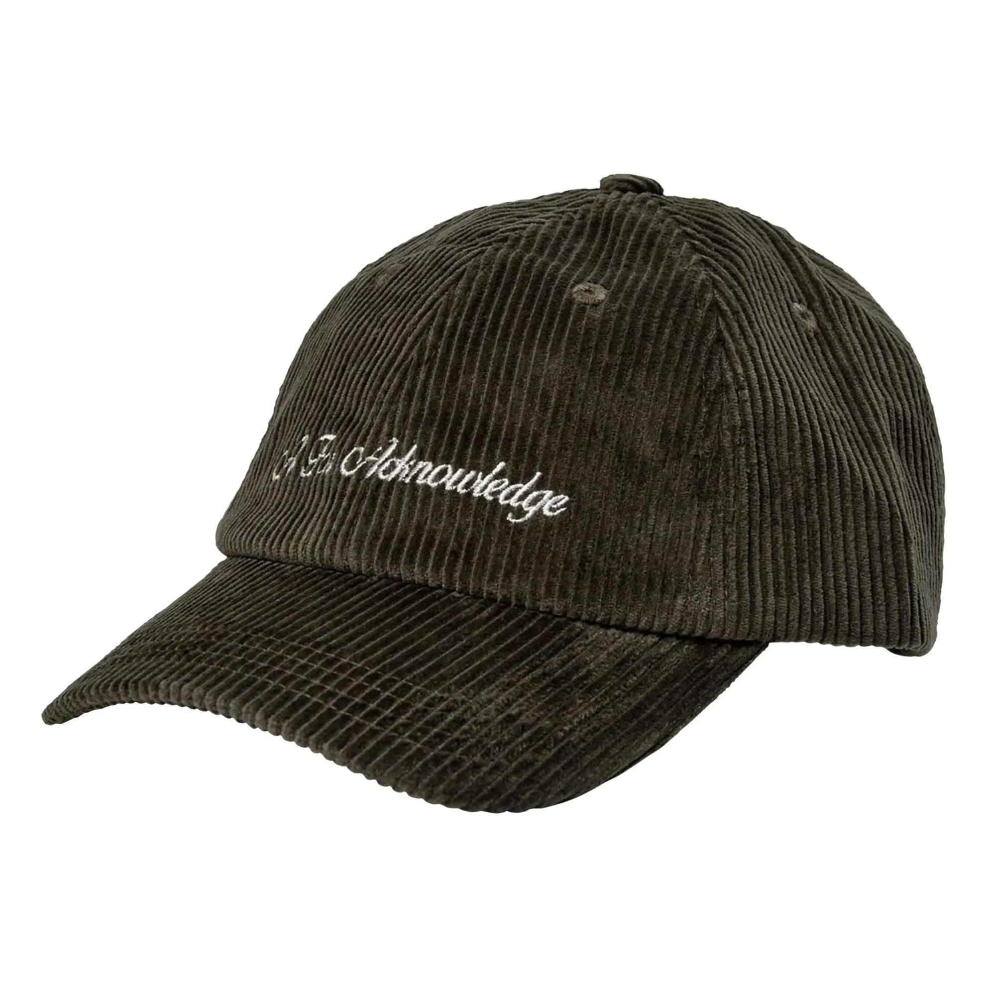 Anerkjendt Forest Green Akkarl Corduroy Cap