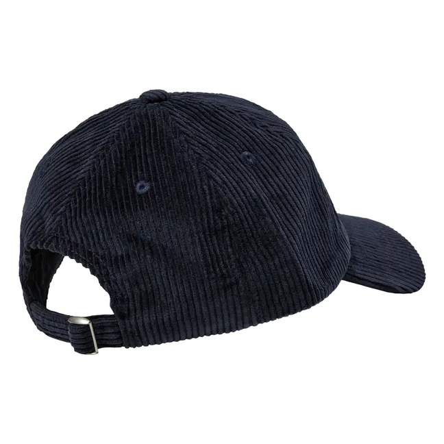 Akkarl Corduroy Cap | Blue