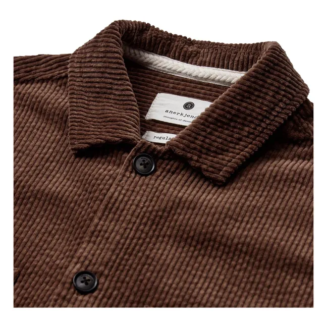 Surchemise Aktheo Velours Côtelé | Marron