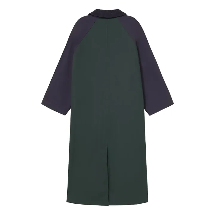 Trench Color Block | Vert kaki- Image produit n°3