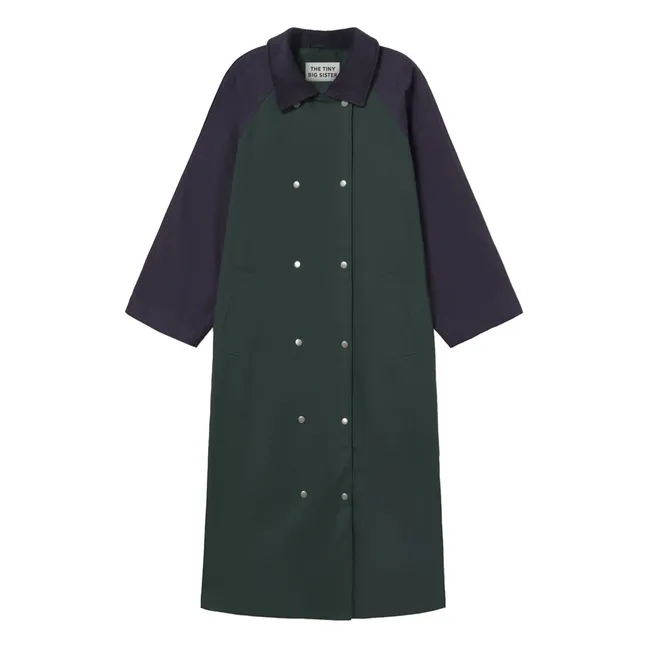 Trench Color Block | Vert kaki