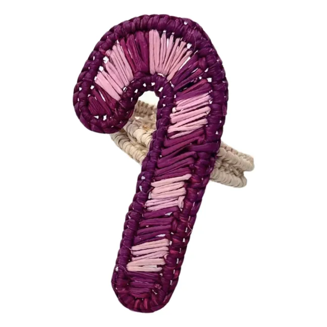 Rond de serviette Sucre d'orge | Rose