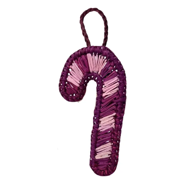 Decorazione natalizia Zucchero d'orzo | Rosa