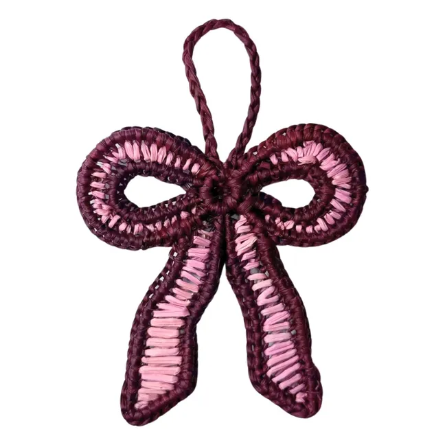 Cinta de decoración navideña | Rosa