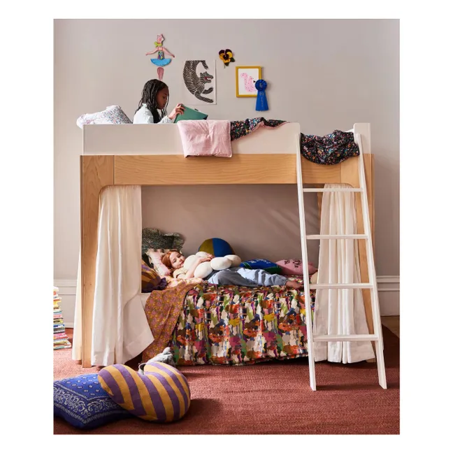 Perch bed curtains | Ecru