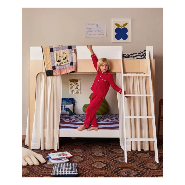 Perch bed curtains | Ecru