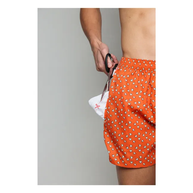 Caleçon Popcorn | Orange