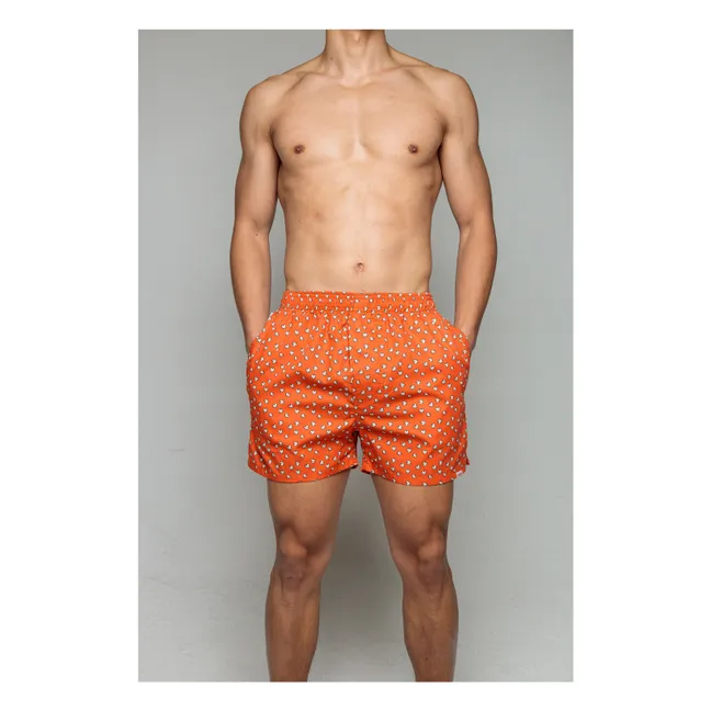 Caleçon Popcorn | Orange