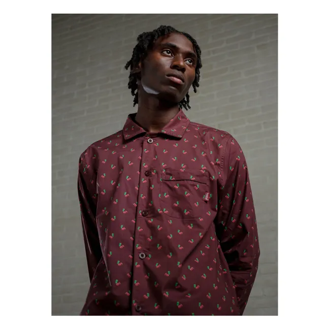 Cherry Pyjama Pants  | Cherry red