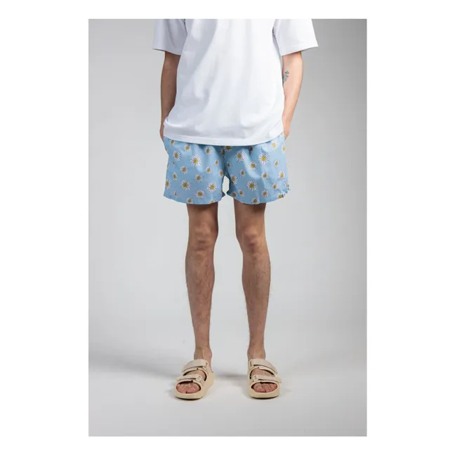 Blue Flowers boxer shorts | Blue