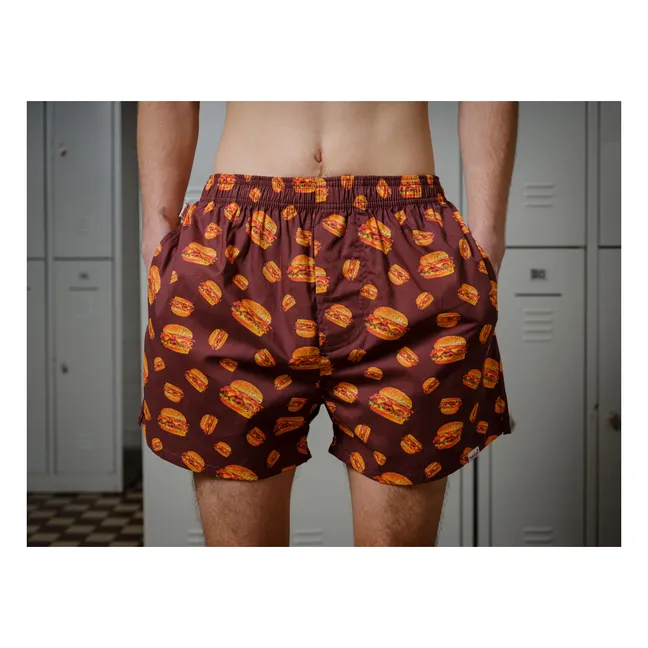 Boxers Burger  | Rouge cerise
