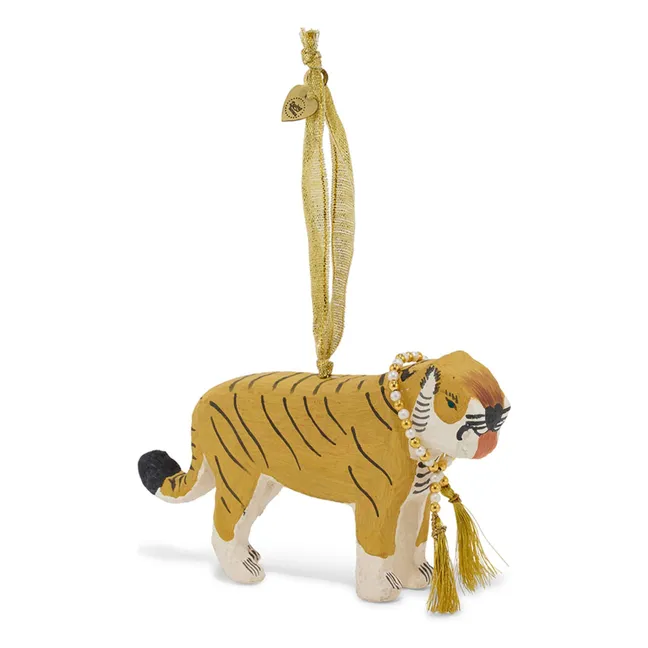 Décoration de Noël Tinsel | Jaune