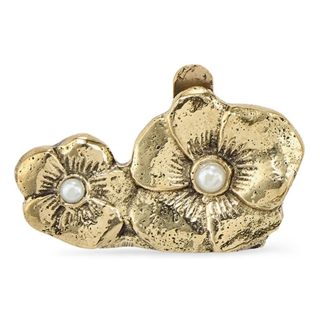 Doing Goods Brass Zoey Card Holder