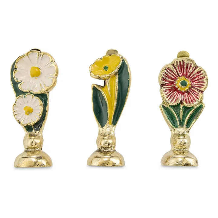 Porte-cartes Posy - Set de 3 | Vert- Image produit n°0